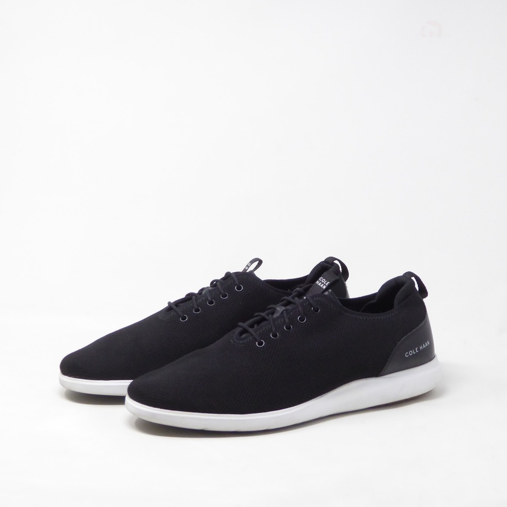Cole Haan Mens Grand Plus Essex Knit Oxford Shoes Black C31466 13M